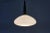 Mid-Century Modern Italian Suspension Lamp in Wood and Frosted Glass, 1960s For Sale - Image 10 of 14