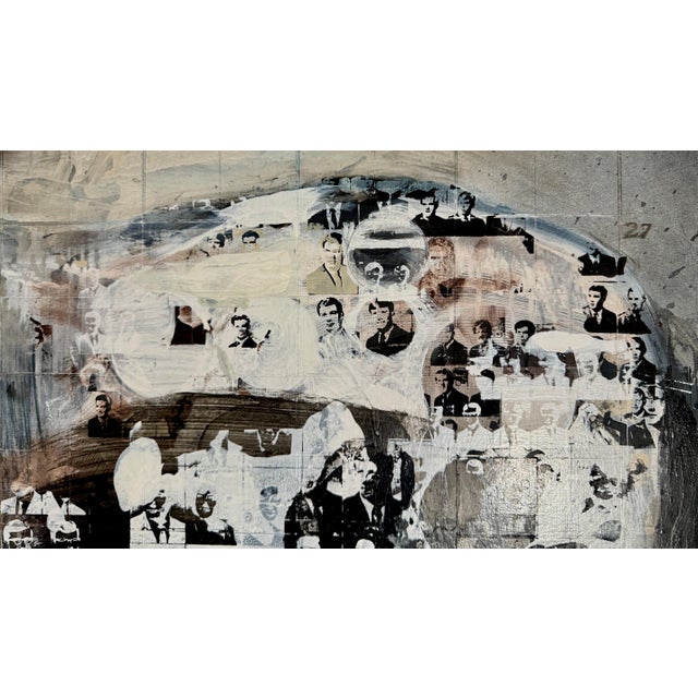 Jack Balas, Large Jack Balas Contemporary Modernist Horse Enamel & Oil Painting Western Art, 1997-1999 For Sale In Miami - Image 6 of 10