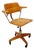 Bauhaus Swivel Office Armchair in Wood by Stollgiroflex, 1930s For Sale