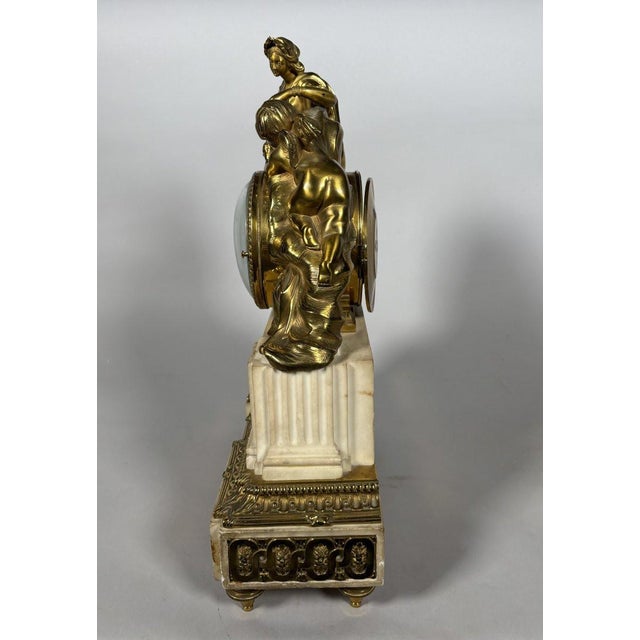 Louis XVI Period Mantel Clock "Altar of Venus" This very rare Louis XVI period gilt bronze mantel clock is attributed to...