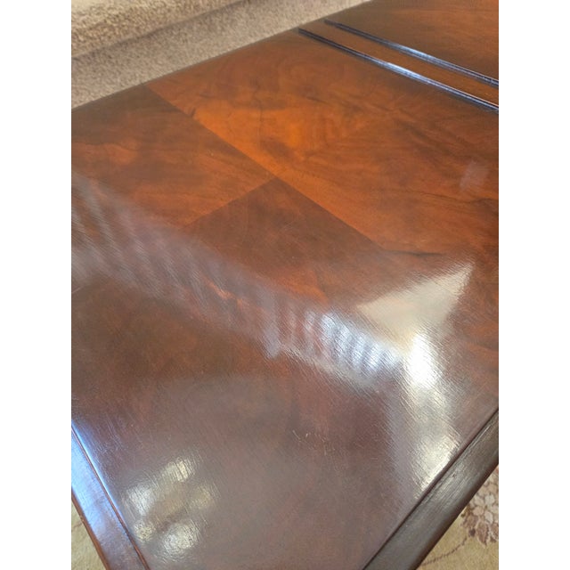 Mid 20th Century Chippendale Carved Mahogany Glass Top Coffee Table For Sale - Image 13 of 16