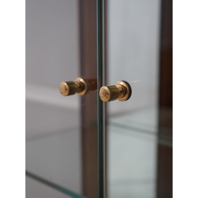 Glass Hickory White Genesis Collection Biedermeier Curio Cabinet For Sale - Image 7 of 17