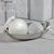 Contemporary Lucente Polished Oval Serving Bowls, Nickel For Sale - Image 3 of 4