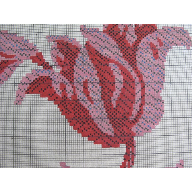 Antique French Textile Design For Sale - Image 6 of 9