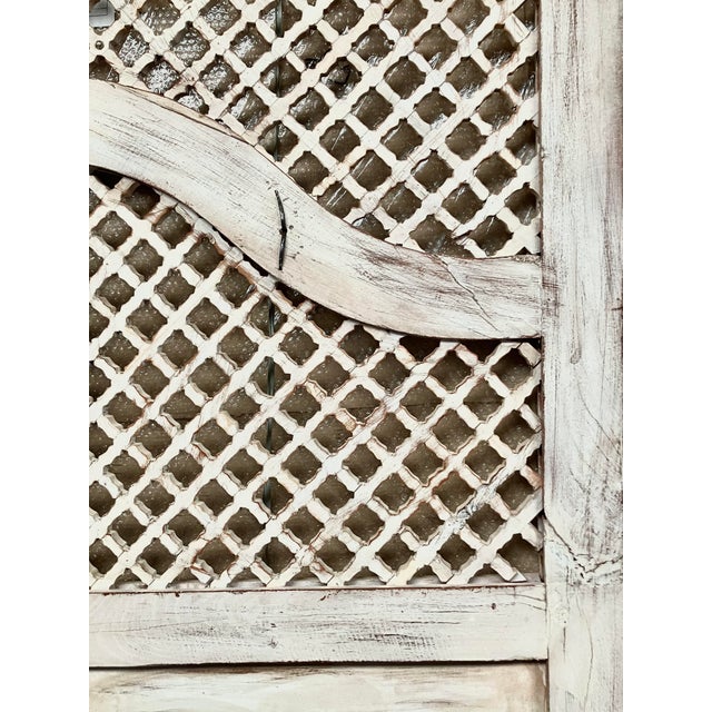 We like to call these our Mountain-top lattice gates. Each gate panel rises in a gentle mountain-like slope with a peak of...