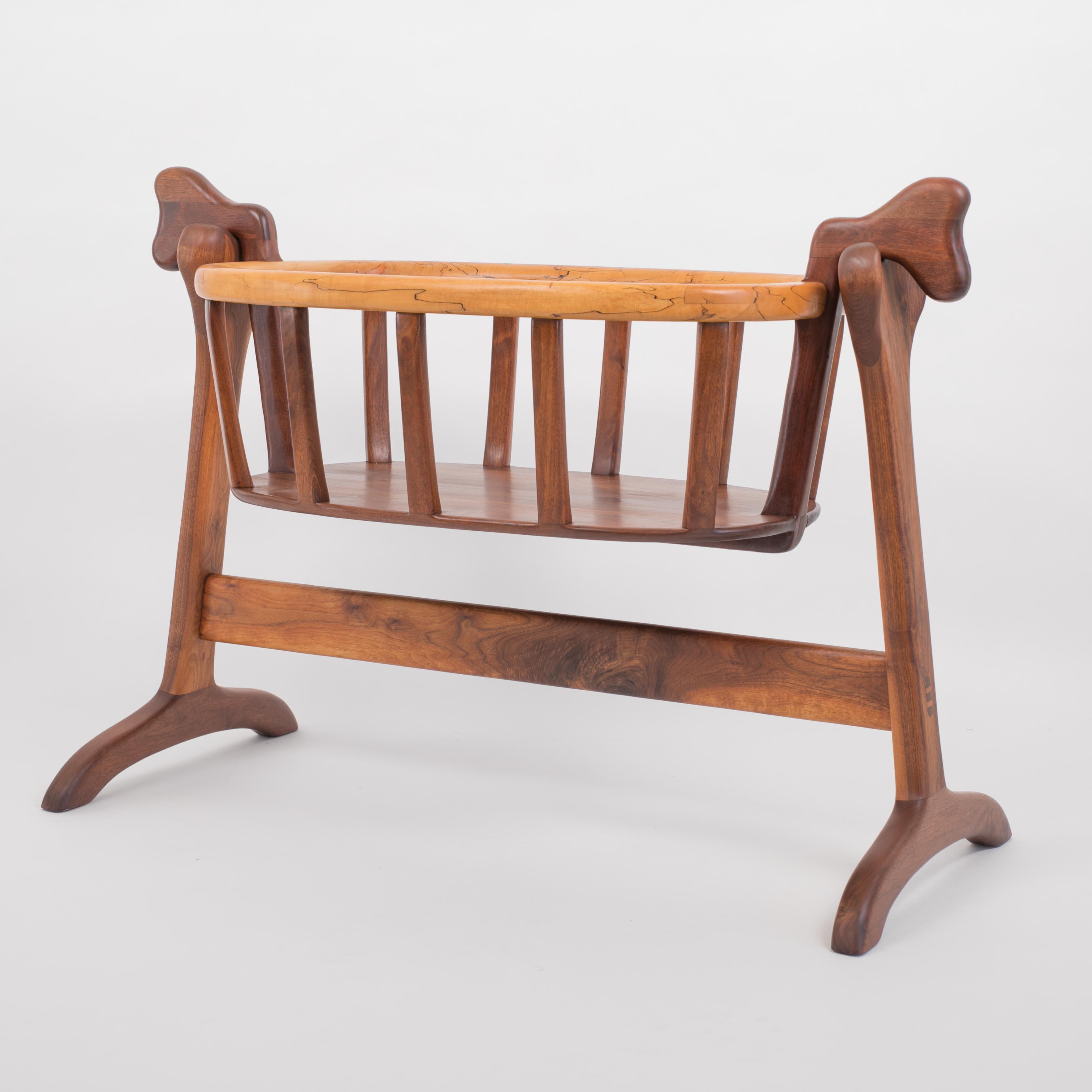 mid century bassinet