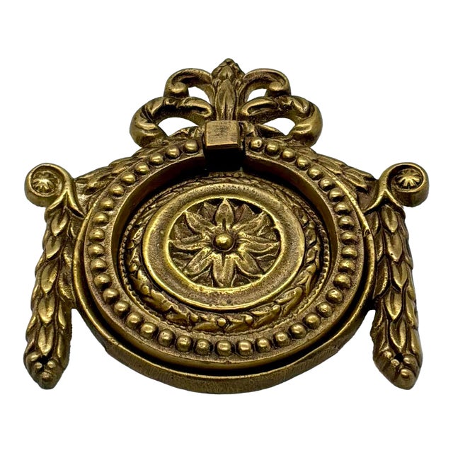 Henredon Decorative Pull Antique Brass For Sale