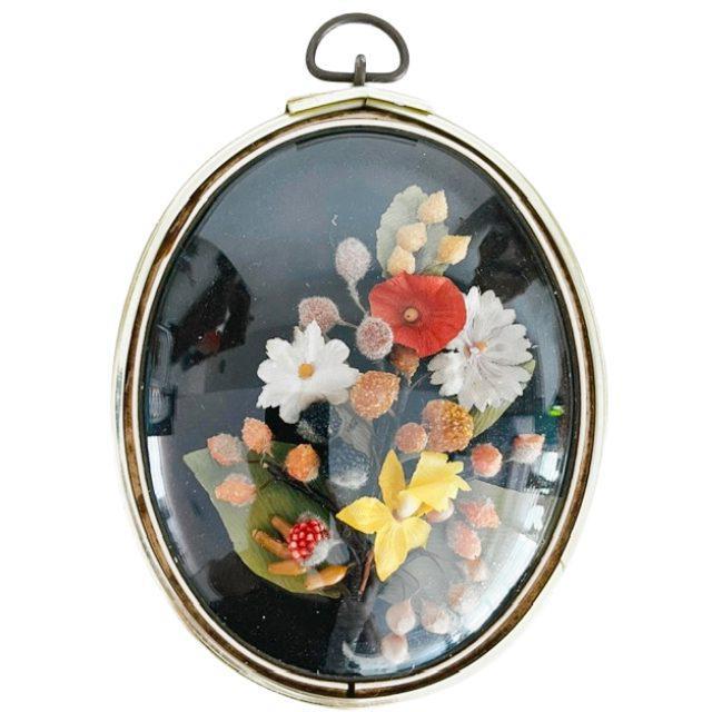 Vintage Convex Glass Wall Hanging from Artilux, 1950s For Sale - Image 6 of 6