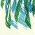 The Blue Green Dress 1 - Abstract Minimalist Figurative Ink Painting on Paper by Bettina Mauel For Sale - Image 4 of 7