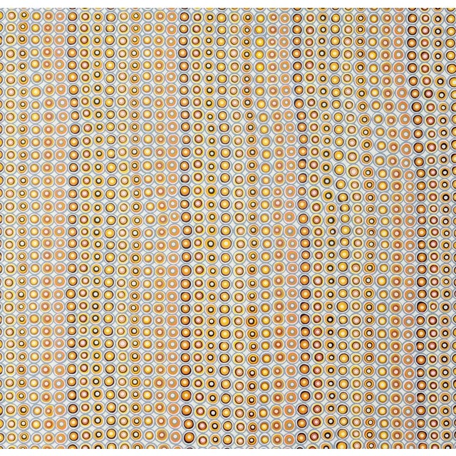 Peter Christian Petersen (Danish, b. 1973), "Meat Helmet 3", Mixed Media on Canvas, 2000, acrylic and enamel, signed,...