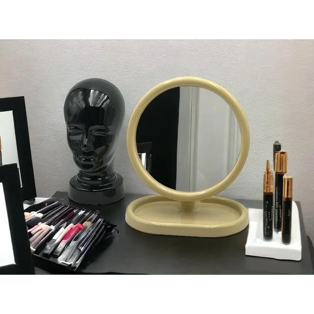 1970s Space Age Table Mirror by Olaf Von Bohr, 1970 For Sale - Image 5 of 11