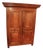 Antique French Provincial Armoire in Light Wood, 1880 For Sale