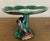Ceramic Antique Pond Lily, Heron Centerpiece Stand / Compote, C. 1880's For Sale - Image 7 of 10
