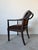Neoclassical Antique French Neoclassical Carved Mahogany Armchair With Floral Needlepoint Upholstery For Sale - Image 3 of 13