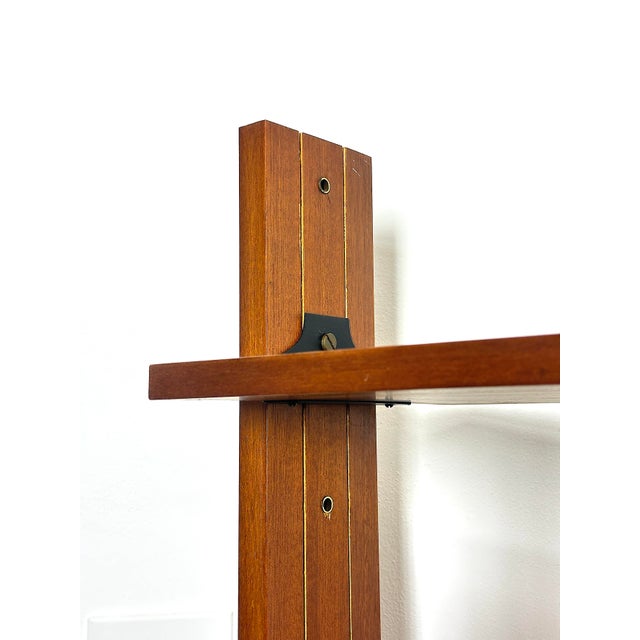 Mid-Century Modern Vintage 1-Bay Bookcase, Italy, 1960s For Sale - Image 3 of 14