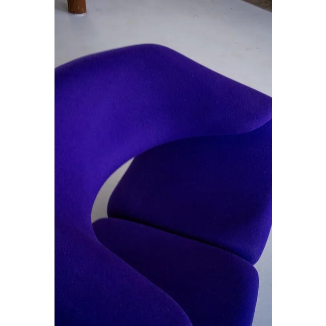 Ribbon Purple Armchair by Pierre Paulin for Artifort, 1966 For Sale - Image 4 of 6