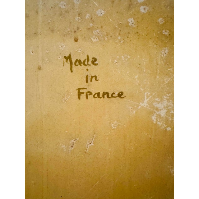 Metal Antique Hand Painted French Blanket/Laundry Bin For Sale - Image 7 of 12