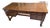 Antique Oak Partners-Style Library Desk, Turned Leg Base For Sale