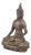 19th Century Seated Buddha Figure in Gilt Bronze with Meditative Pose, Asia For Sale