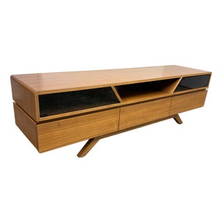 Alan Soria for Vig Furniture Nova Domus Soria Walnut Media Stand For Sale