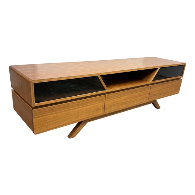 Alan Soria for Vig Furniture Nova Domus Soria Walnut Media Stand For Sale