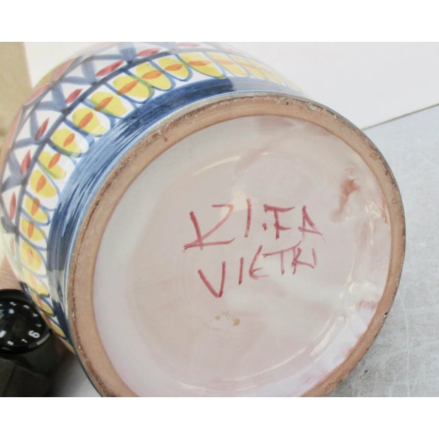 Ceramic Vientri Ceramic Vase MCM For Sale - Image 7 of 10