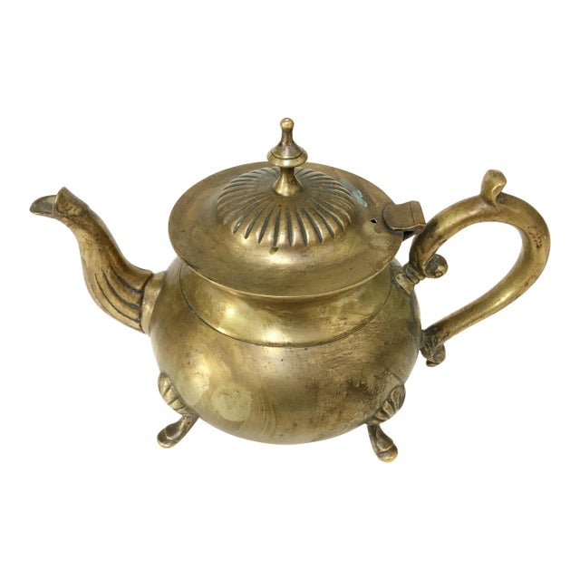 Vintage Electro Silver Plated Decorative Tea Coffee Pot For Sale
