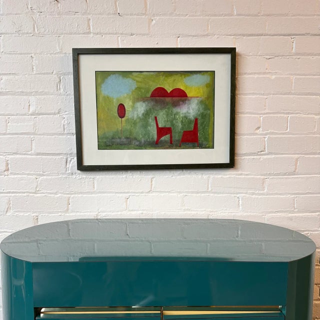 Glass Signed Artwork by Kelly Donahugh “Ending” 2001 For Sale - Image 7 of 9