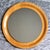 Mid-Century Minimalist Wall Mirror with Curved Ash Wood Frame, 1960s, in Very Good conditions. Designed 1960 to 1969