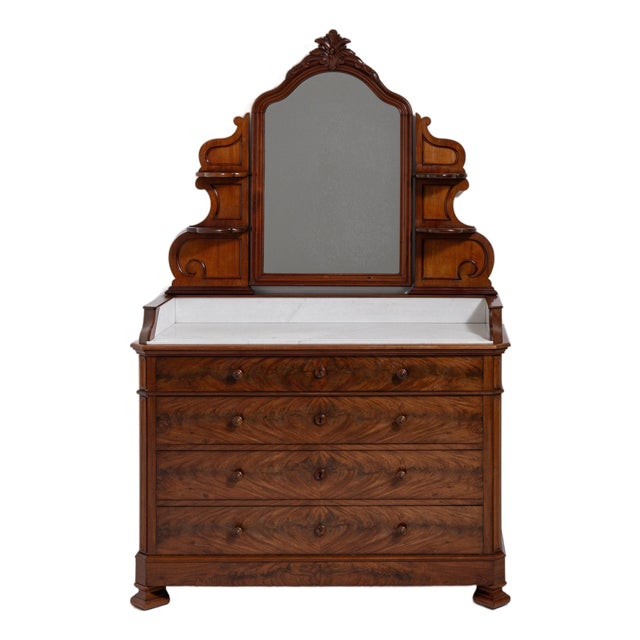 19th Century France Brown Wood Standard Dressers For Sale