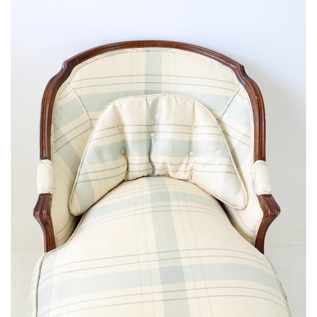 Vintage French Country Chaise Lounge Chairish