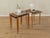 Very rare nesting tables from the 1960s. High-quality solid beech frame with a walnut veneer tabletop. Quality features:...