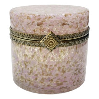 Pink Murano Box For Sale