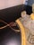 Louis-Philippe Ormolu Antique Lamp With Tole Shade Wax Candles For Sale - Image 4 of 12