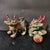 Vintage Shiwan Ware Foo Dog Statues | Pair of Ceramic Guardian Lions / Pixiu | 8" Tall For Sale - Image 4 of 9