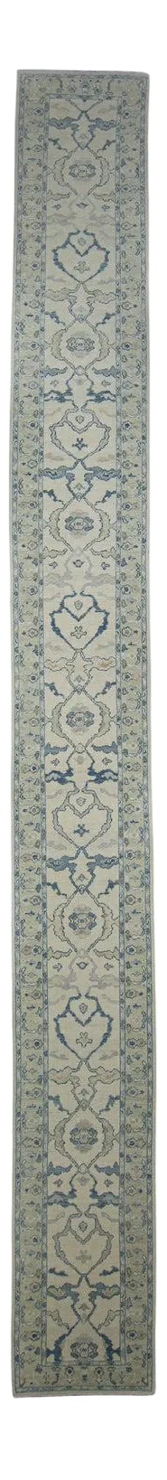 Turkish Oushak Rug Runner 2'11" x 27'4"