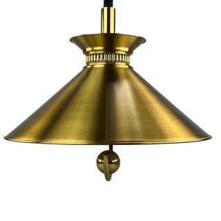 Brass Ceiling Lamp from Frandsen, 1970s For Sale