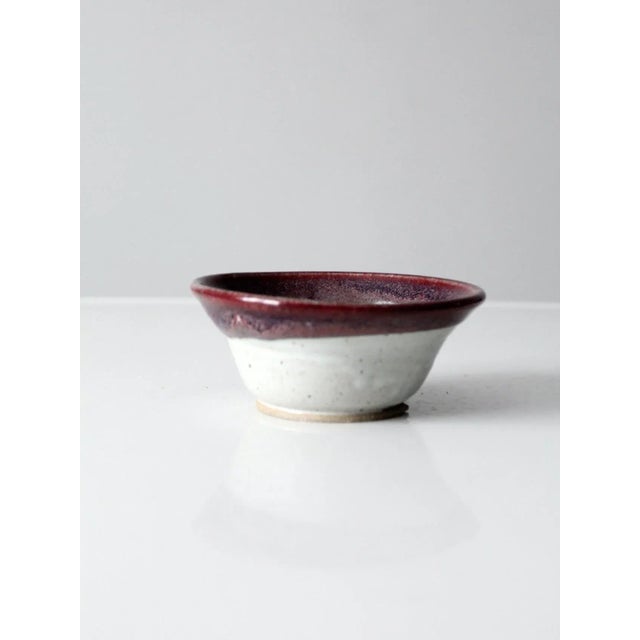 Vintage Studio Pottery Bowl For Sale - Image 6 of 12