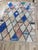 Ivory Multicolor Diamond Wool Moroccan Boujaad Rug For Sale - Image 11 of 12