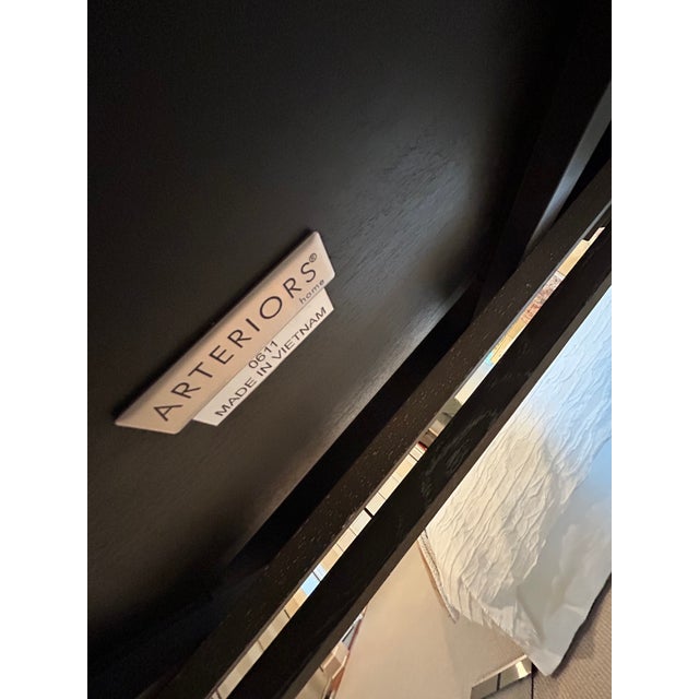 Arteriors Cerused Wood Campaign Style Writing Desk For Sale - Image 10 of 13