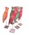 Indian Vintage Indian Hand-Carved & Painted Wooden Parrots on Stands - Set of 6 For Sale - Image 3 of 11
