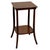 Art Nouveau Bent Oak Pedestal Side Table Attributed to Thonet No. 1548 For Sale - Image 4 of 6