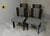 Chairs in Wood and Tweed by Acerbis International, Italy 1980s, Set of 4 For Sale - Image 6 of 18