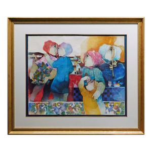 Share Sunol Alvar "Imatges De Varema"Hand Signed Custom Embossing Framed Make an Offer