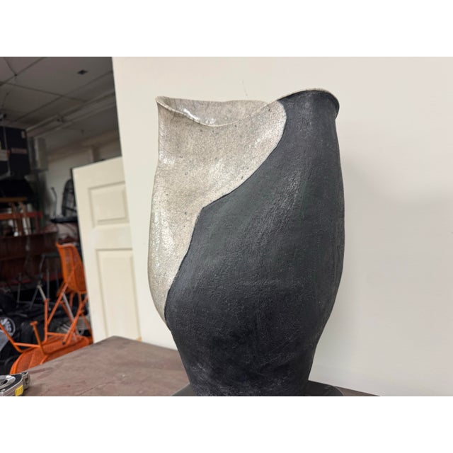 Mid-Century Abstract Free-Form Pottery Vase- Sills Studio For Sale - Image 4 of 11