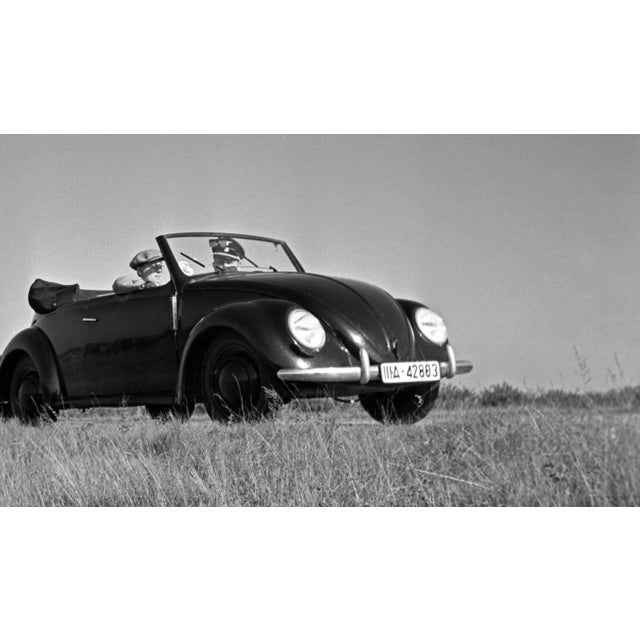 Mid-Century Modern Three Models of the Volkswagen Beetle, Germany, 1938, Photograph For Sale - Image 3 of 5