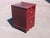 Wood Mid 20th Century Two Drawer Locking Filing Cabinet With Key For Sale - Image 7 of 9