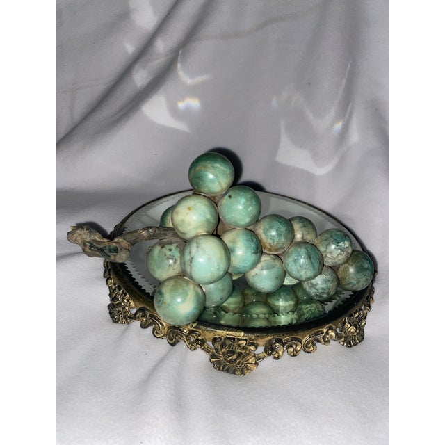 Stone Alabaster Grape Cluster For Sale - Image 9 of 12