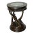 Vintage Hollywood Regency Tropical Palm Tree and Monkey Accent Table For Sale