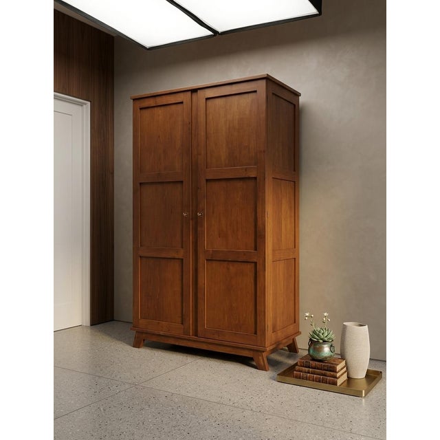 Vintage Wardrobe by René Gabriel, 1945 For Sale - Image 3 of 7